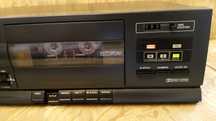 leitor TENSAI Stereo Double Cassete Tape Deck PTFL3500