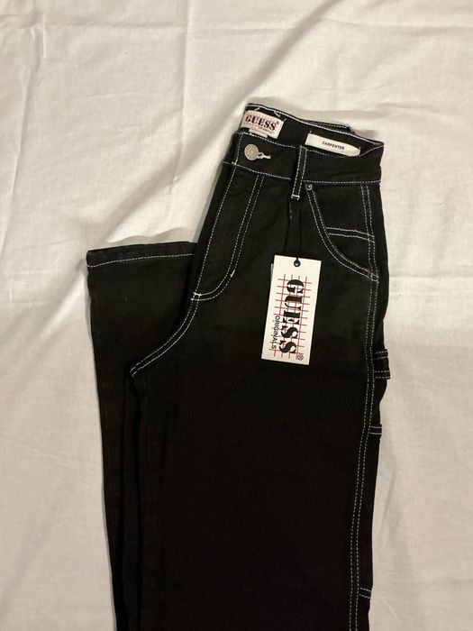 Calças Guess Pretas Novas - Tamanho 32 - Carpenter