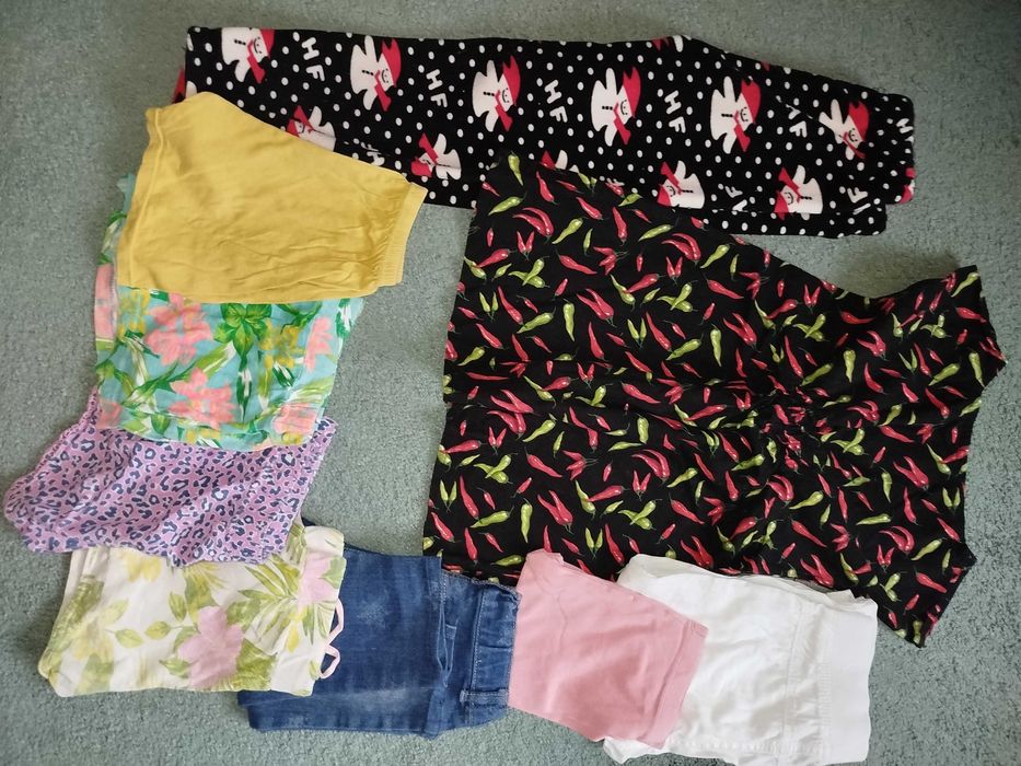 Paka ubrań dla dziewczynki 122