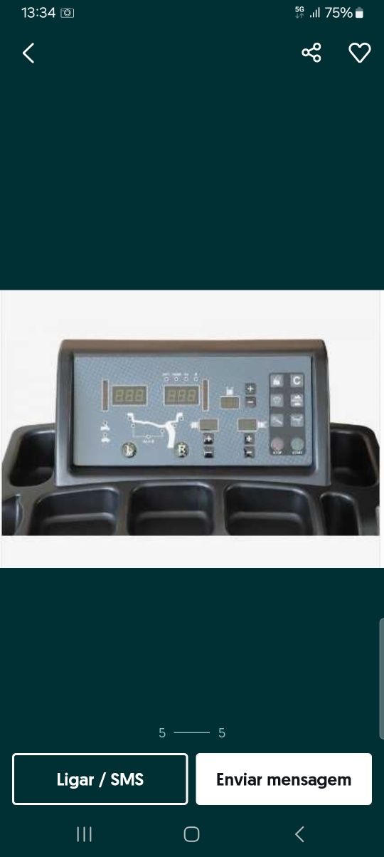 Maquina Calibrar rodas Automatica 10" - 24"  9045