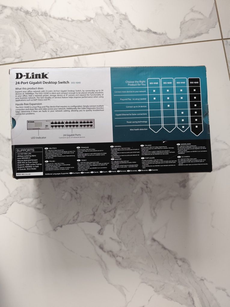 Комутатор D-LINK DES-1024D