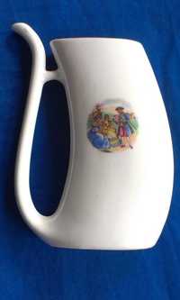 Porcelana Ćmielów pójka na wodę dzbanuszek dzbanek kubek wazon