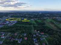 Działka 4100 m2 idealna pod zabudowę domów Mogilany