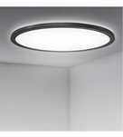 Activeallbrite Lampa sufitowa LED, płaska, ultra cienka lampa sufitowa