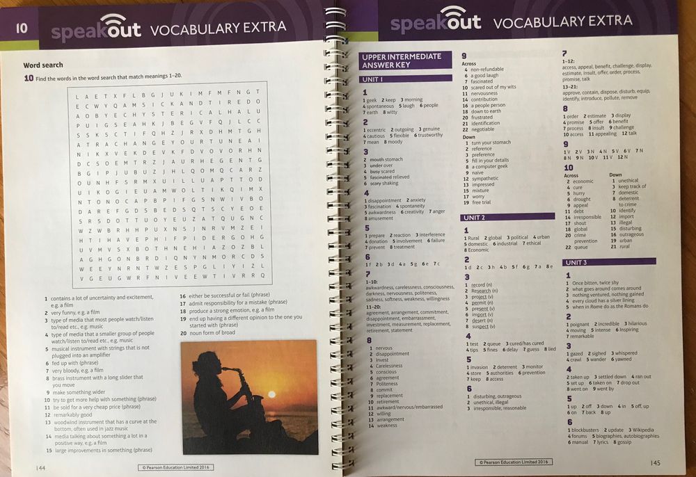 Speak Out extra Vocabulary photocopiable materials