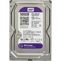 Жесткий диск Western Digital HDD SATA 500GB WD Purple 5400rpm 64МB (WD