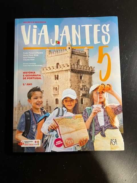 Conjunto Pedagógico - Hist. Geografia Portugal - 5º ano "Viajantes 5"
