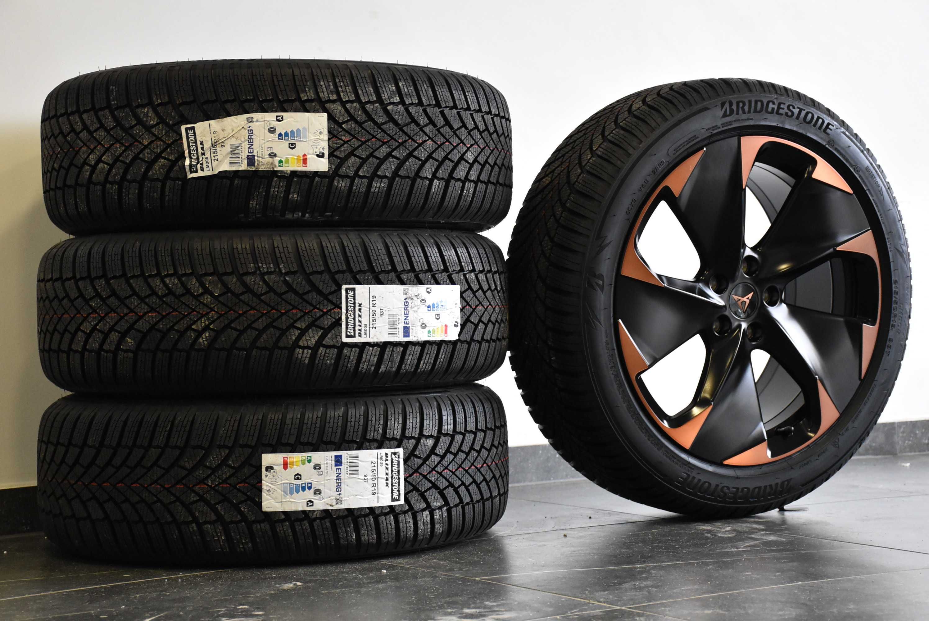 Koła Felgi 19" Cupra Born 10E601025 Nowe Bridgestone Blizzak Zima 2023