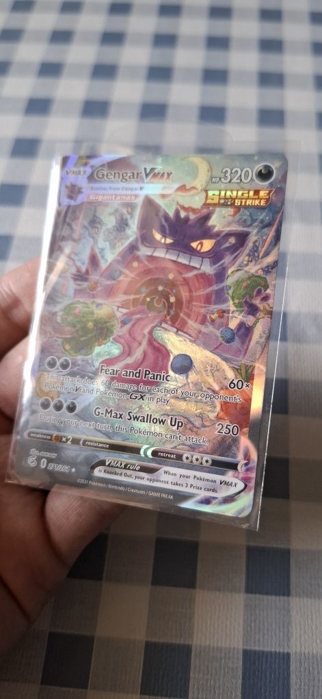 Gengar VMAX ALT ART 271/264 Swsh08: Fusion Strike