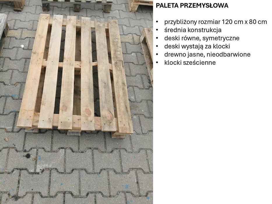Sprzedam palety przemysłowe