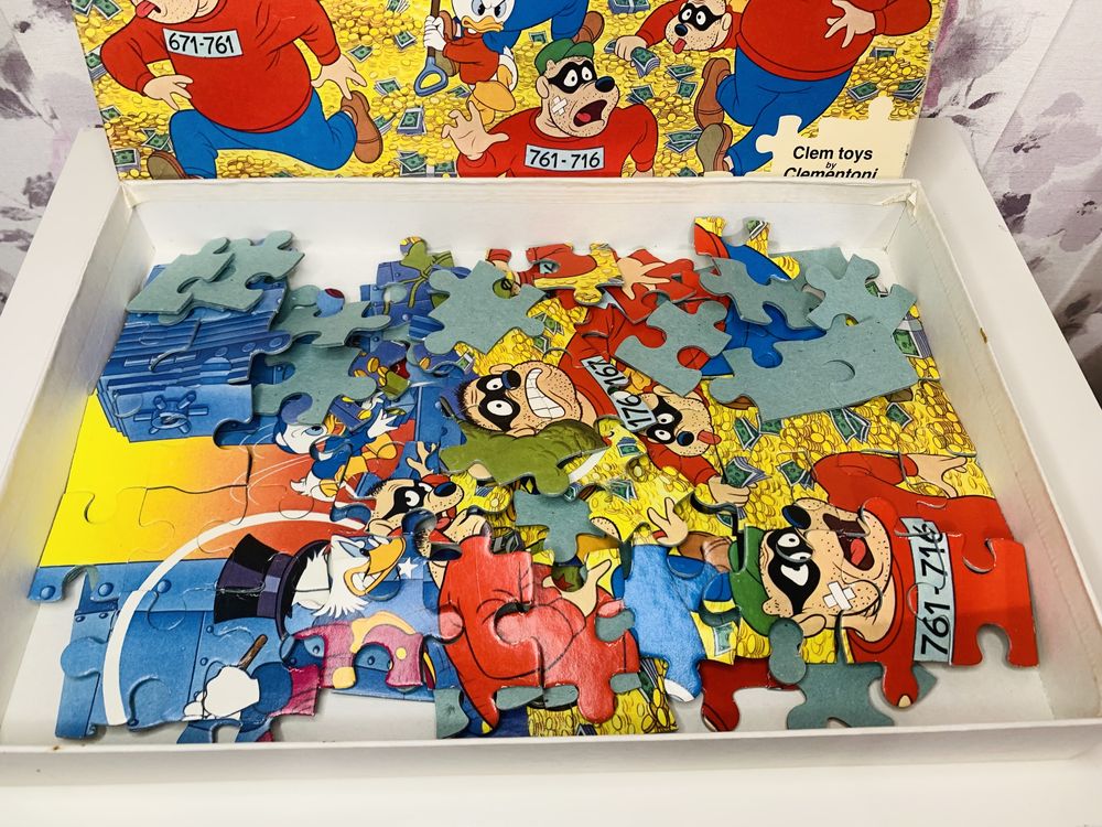 Puzzle Kaczor Donald, Walt Disney, vintage