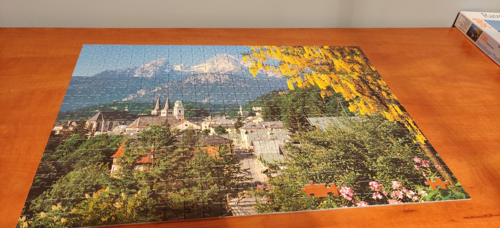 Puzzle 500 elementów, krajobraz Bawarii