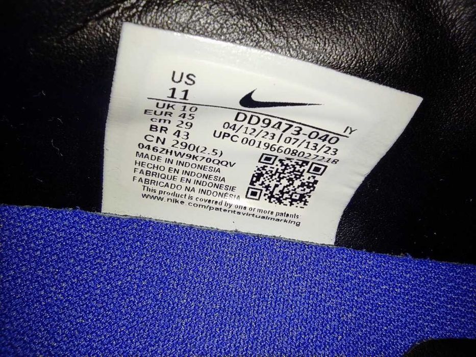 Оригінальні Nike Phantom GX Academy FG/MG Black EUR45 29см