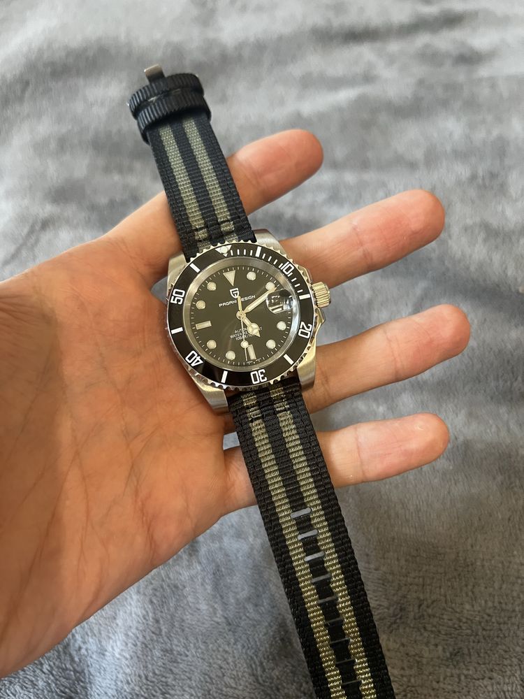 Pagani design zegarek automatyczny diver