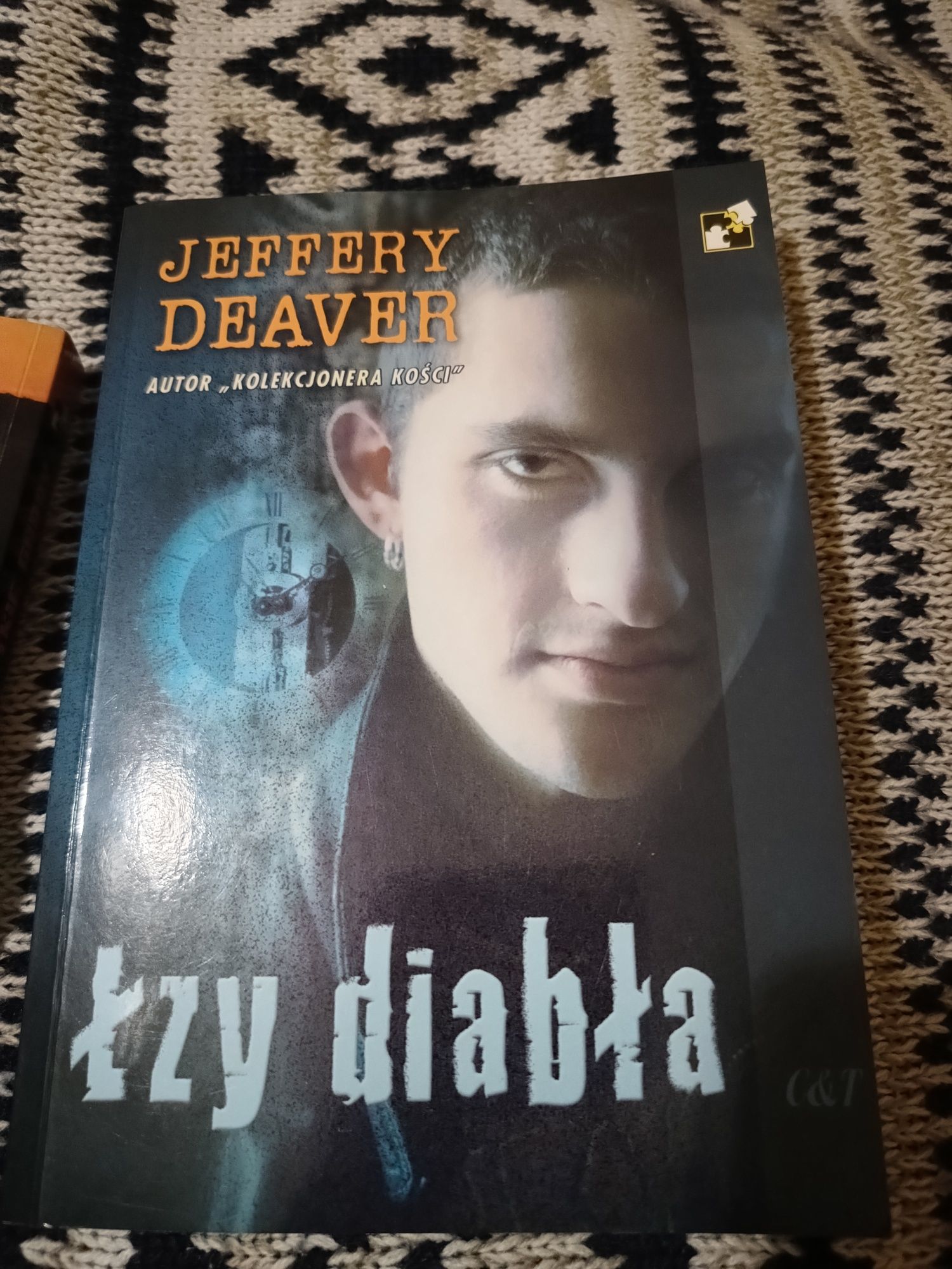 Jeffery Deaver zestaw thrillerów Płytkie groby Łzy diabła Lekcja jej