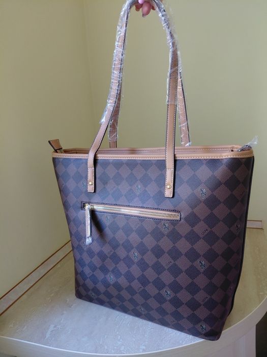 Сумка шопер u.s. Polo assn оригінал (шоппер поло оригинал) tote /тоут
