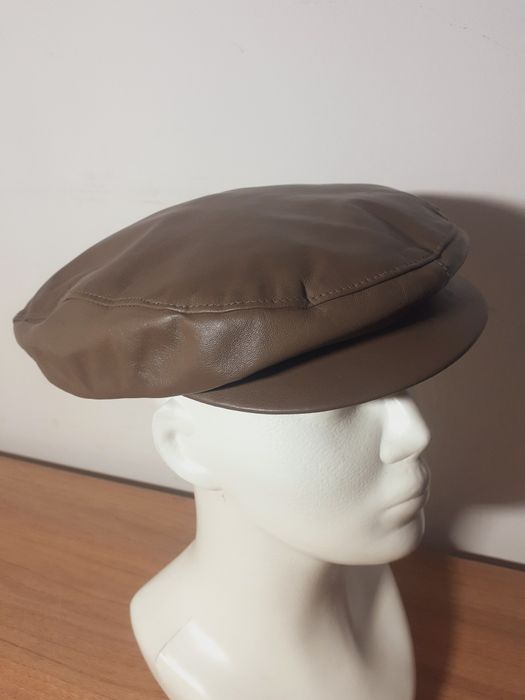 Kaszkiet skórzany Nowy rozm 58