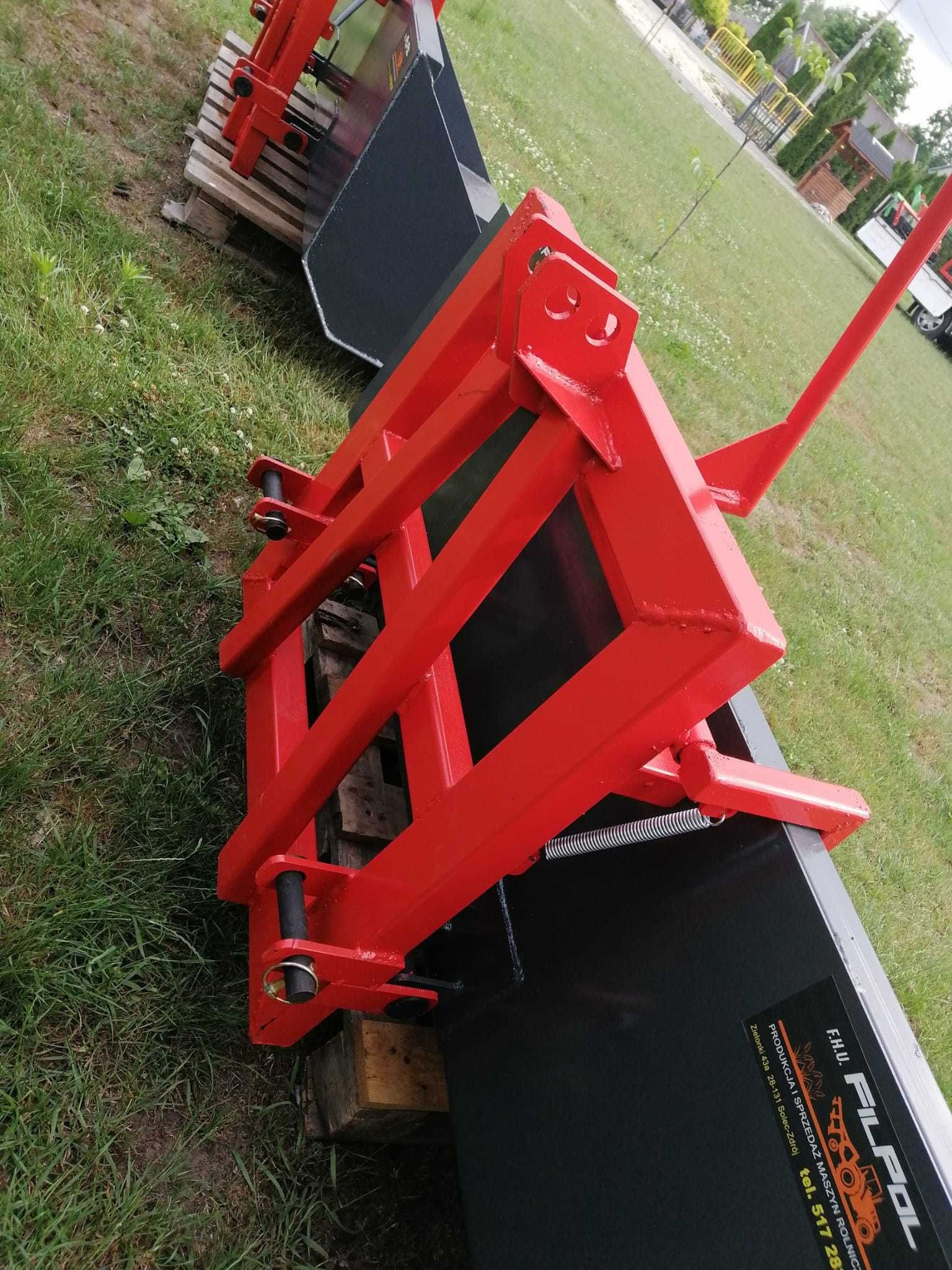Łycha kiper pług do śniegu na tył ciągnika C330 C360 Zetor Dostawa