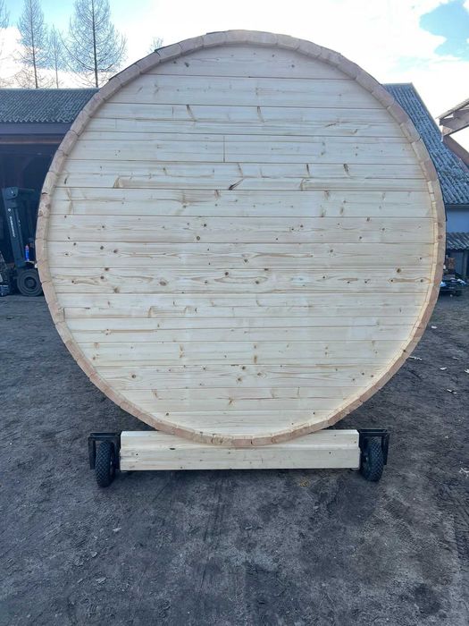 Sauna Ogrodowa Beczka 3m SZYBKIE TERMINY