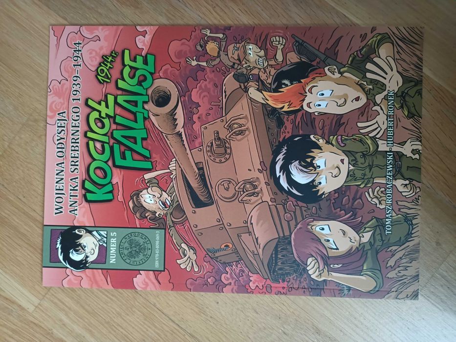 Komiks Wojenna Odyseja Antka Srebrnego. Nr 5. Kocioł Falaise 1944 IPN