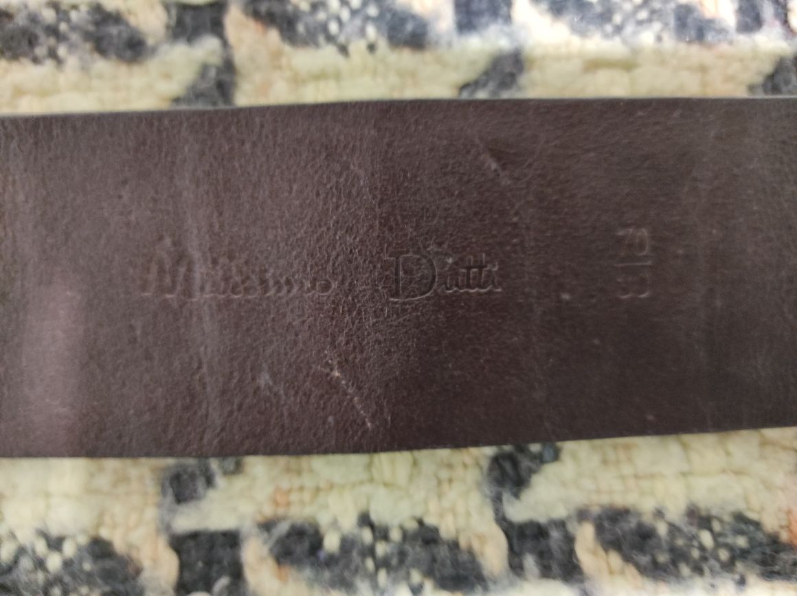 Cinto pele de senhora Massimo Dutti