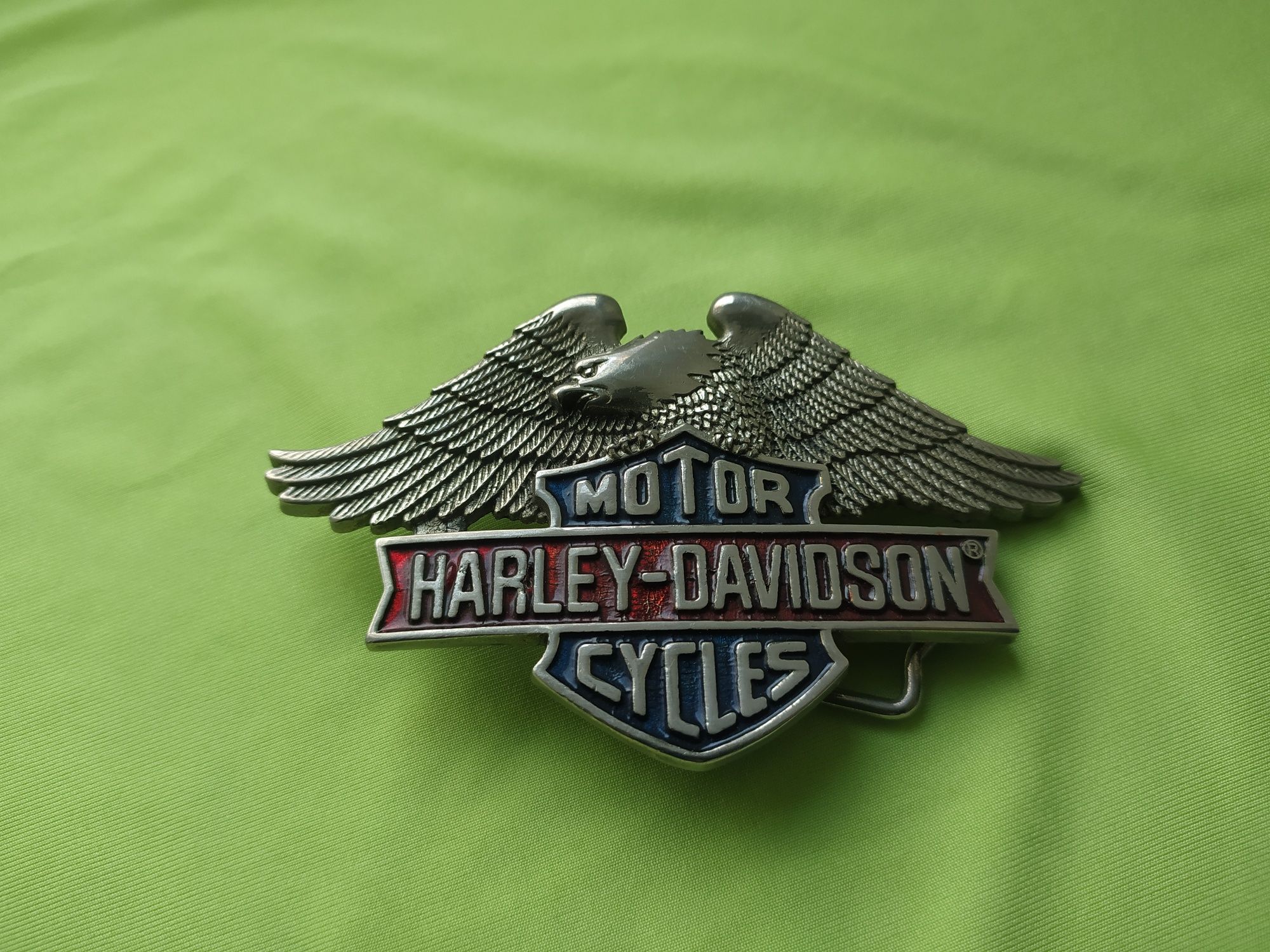 Пряжка на ремень Harley-Davidson мото оригинал 1983г.