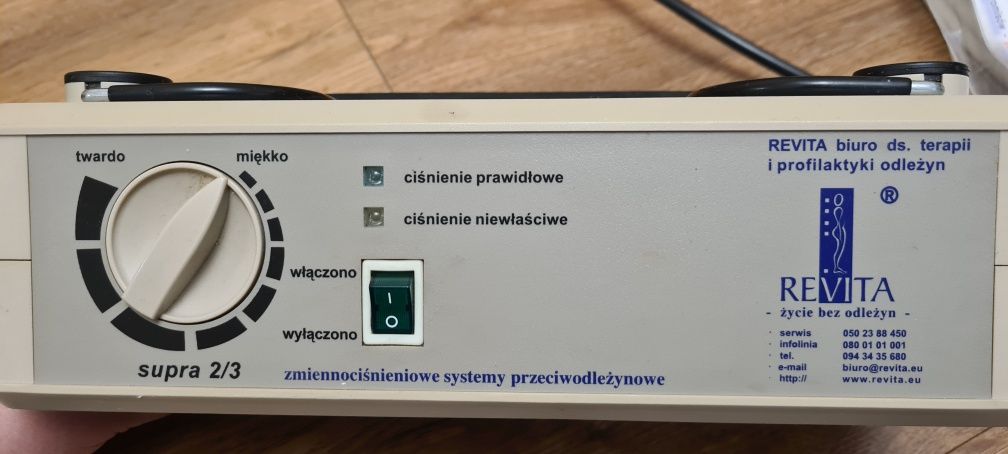 Pompa do materaca przeciwodleżynowa