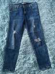 Jeansy 38 z przetarciami