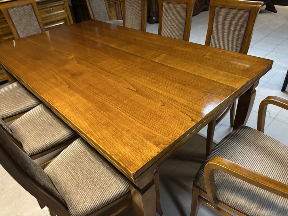 Zestaw Mebli Stylowe Selva Italy Stół 300 cm 10 Krzeseł Komoda Sklep