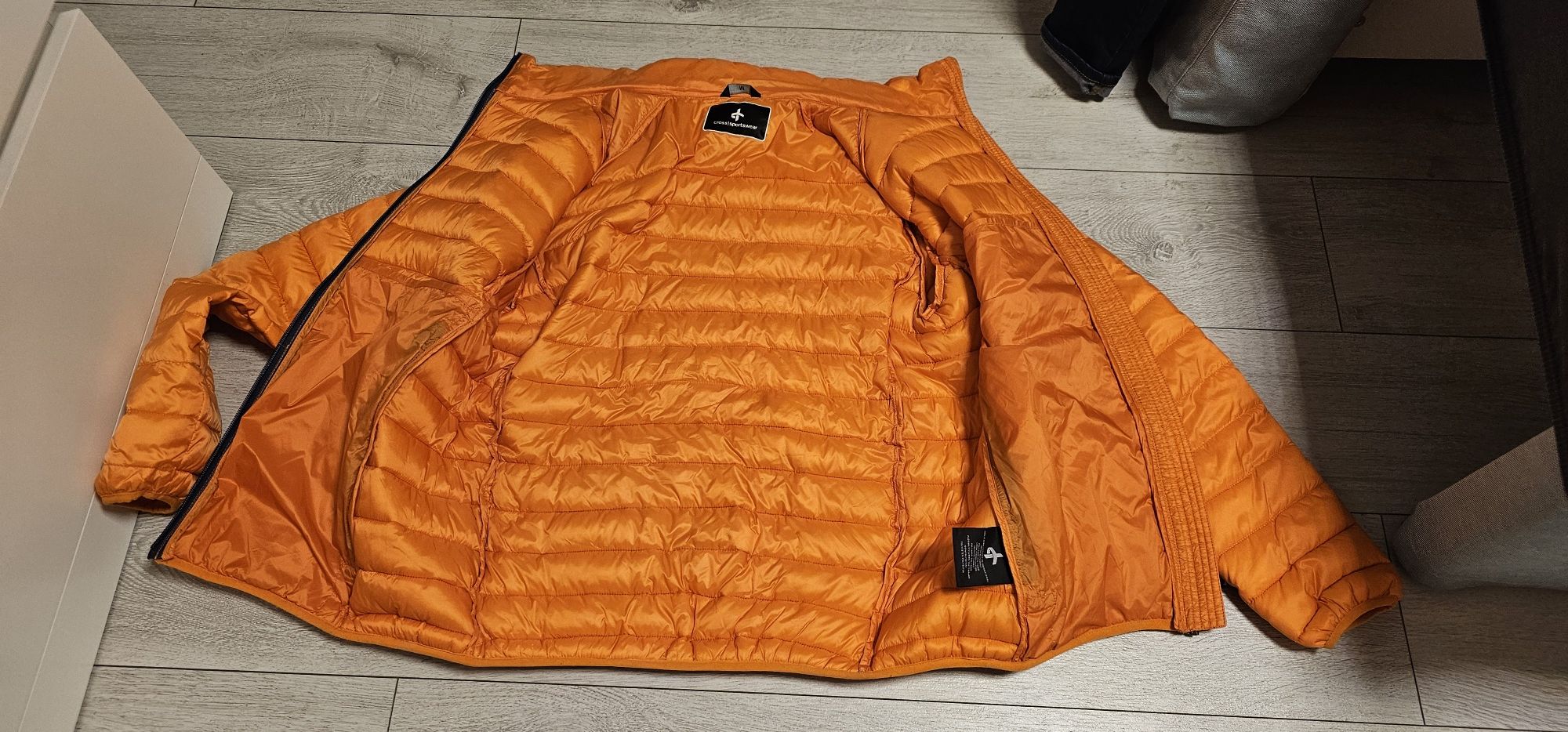 Kurtka męska zimowa Cross Sportswear rozmiar M wymiary na zdjęciach