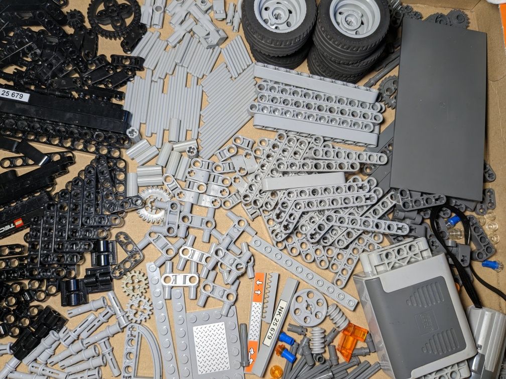 LEGO Technic 8292 Podnośnik Ciężarówka Komplet Instrukcje Pudełko