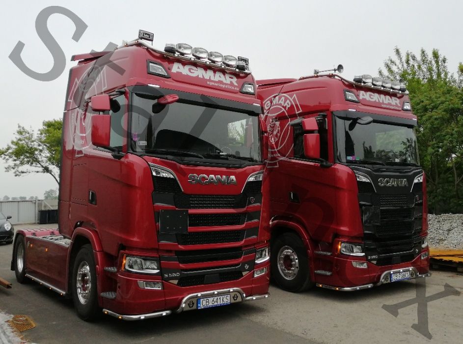 ORUROWANIE Górne SCANIA S / R Stal Inox Poducent