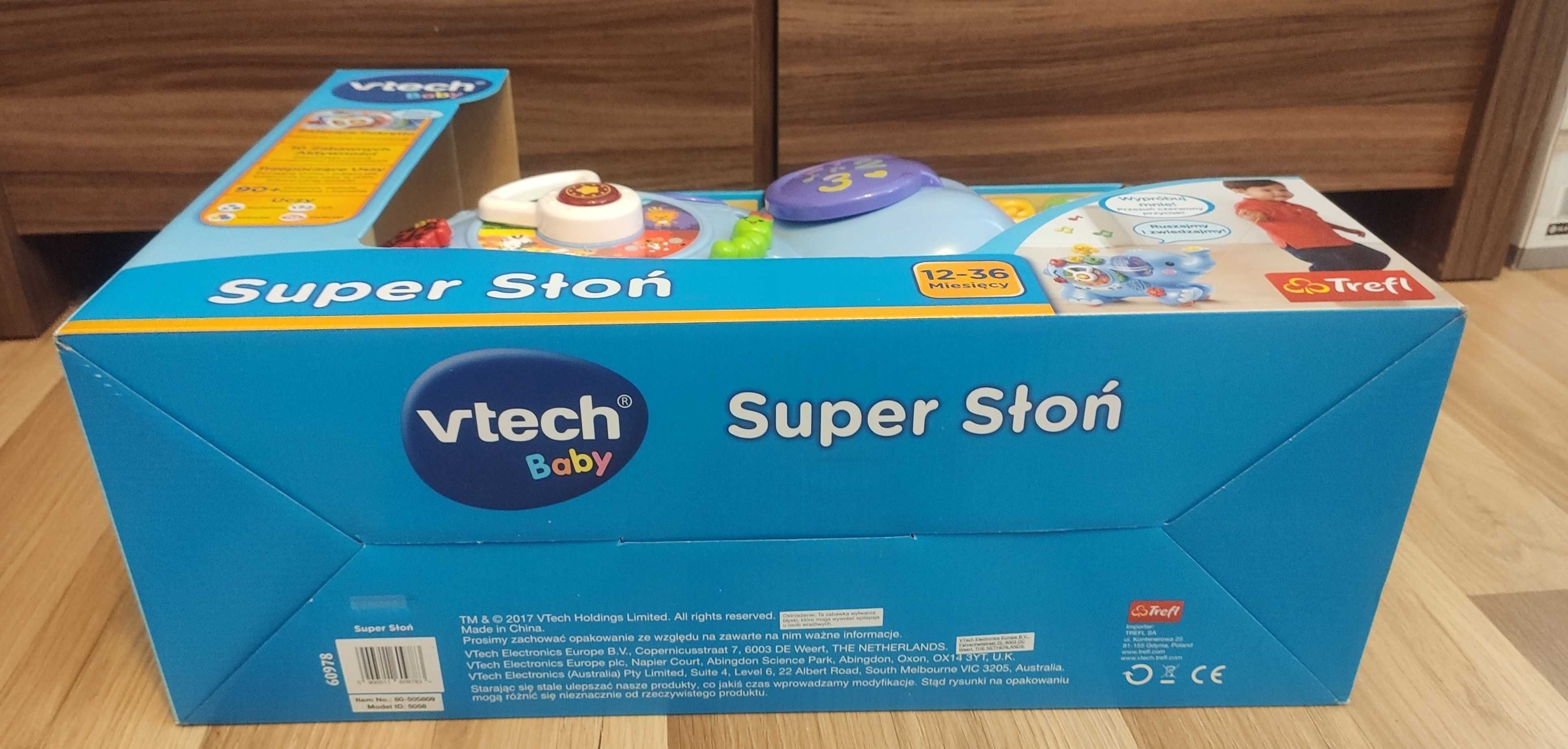 Nowy Edukacyjny Super Słoń VTech 60978.