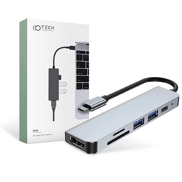 Adapter V4/6w1 do Laptopa Szary