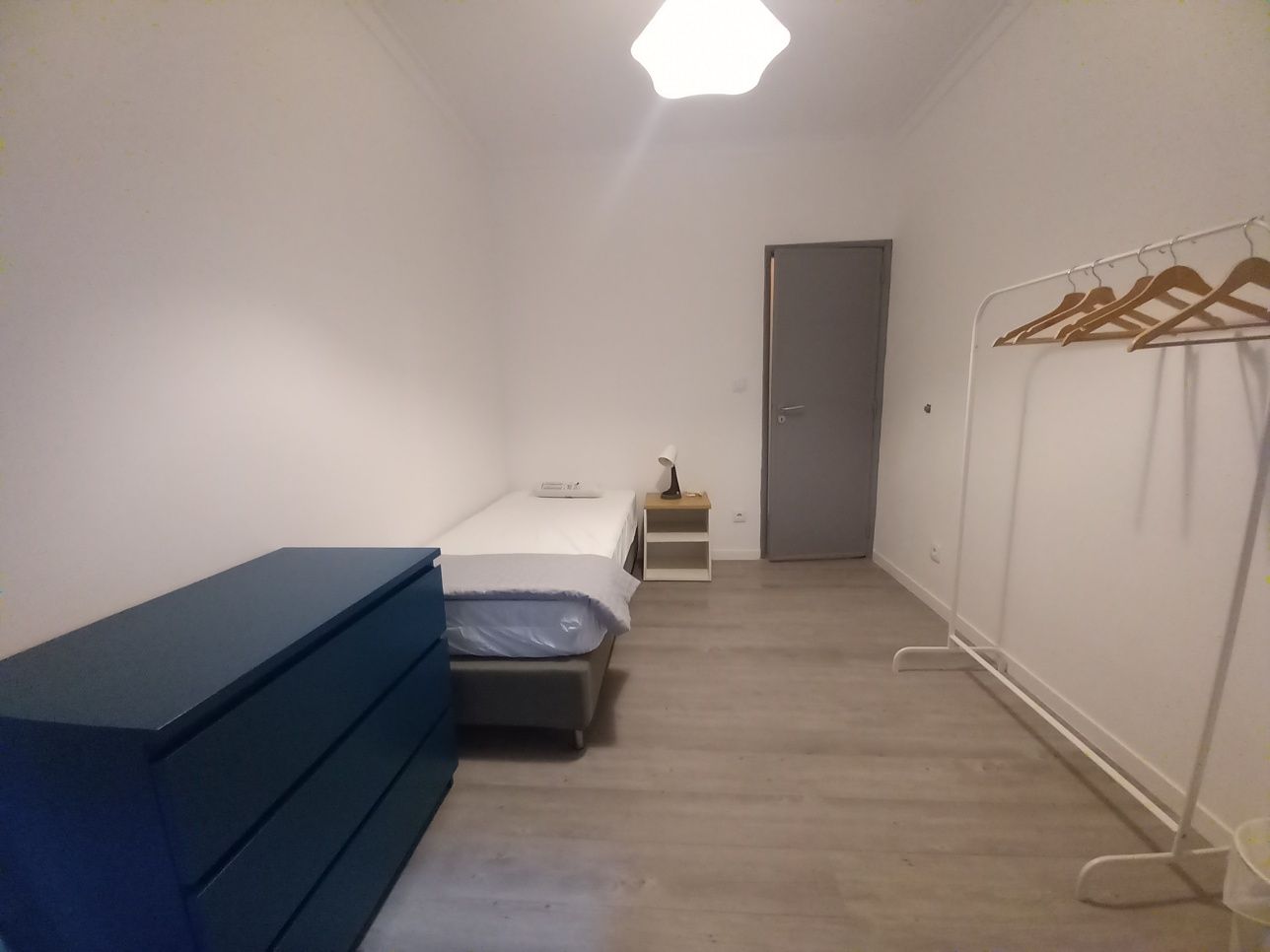 Quartos em casa renovada