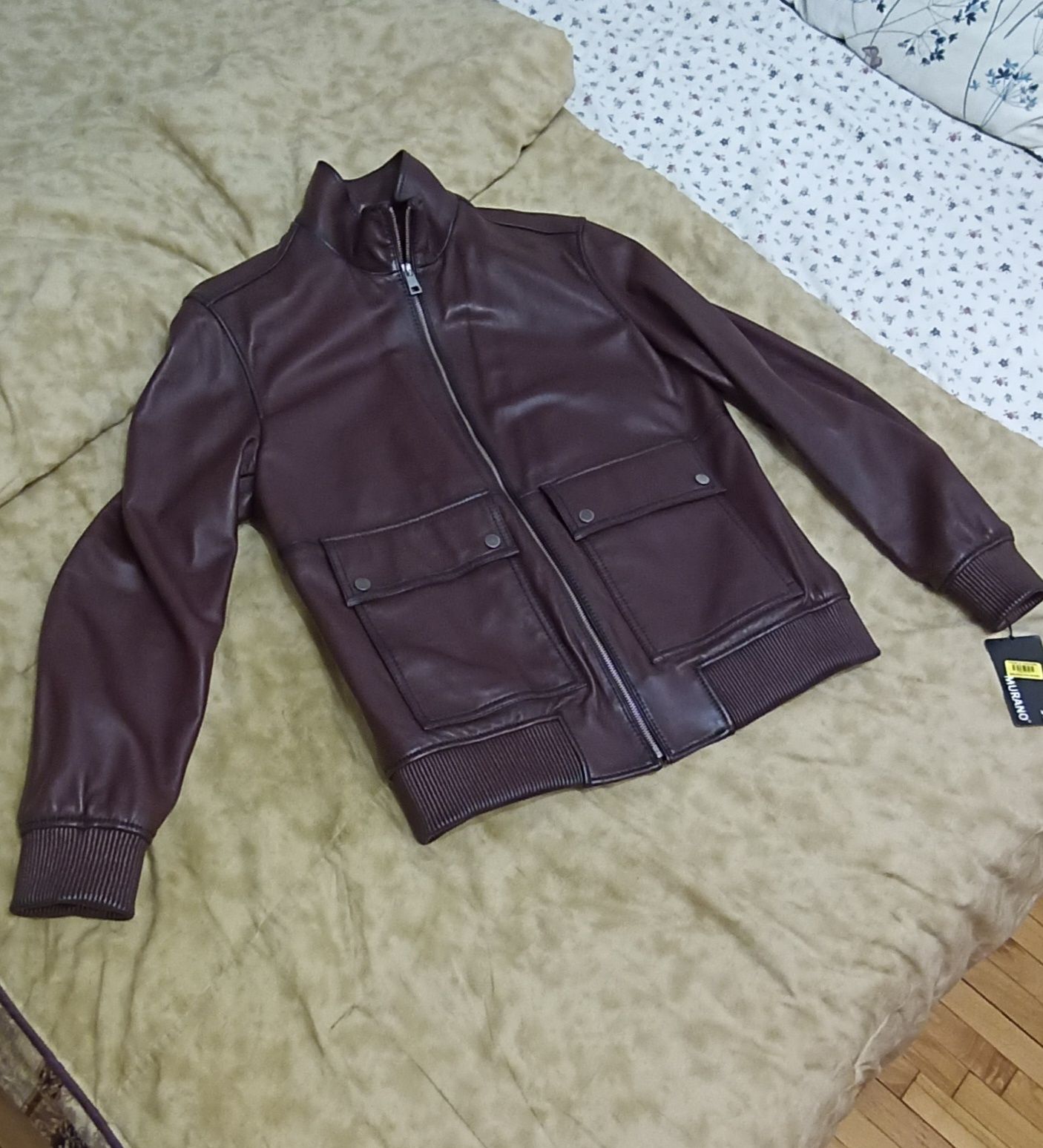 Кожана курточка MURANO привезена з США