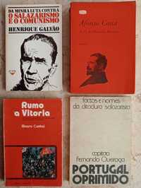 Livros de Historia,  Politica e Politicos Nacionais e Estrangeiros