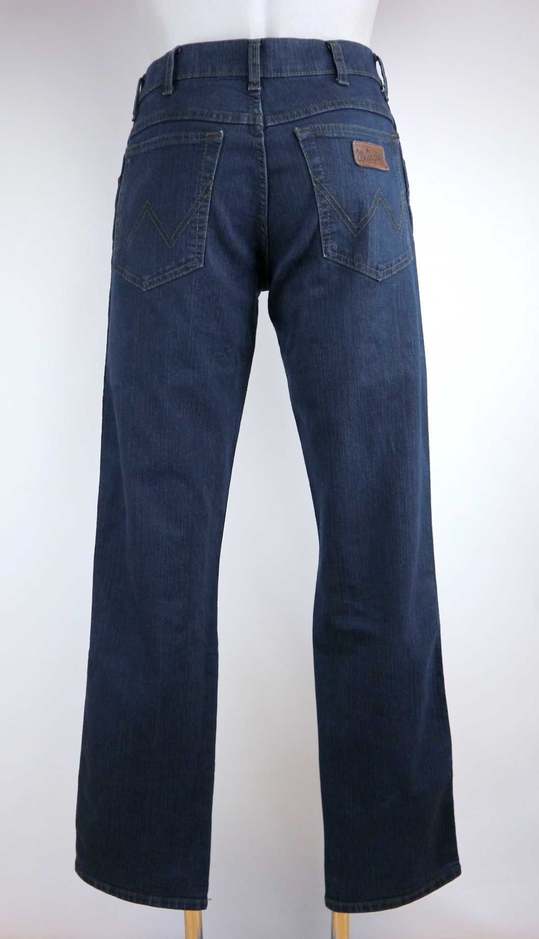 Wrangler Texas Stretch spodnie jeansy W32 L34 pas 2 x 41 cm