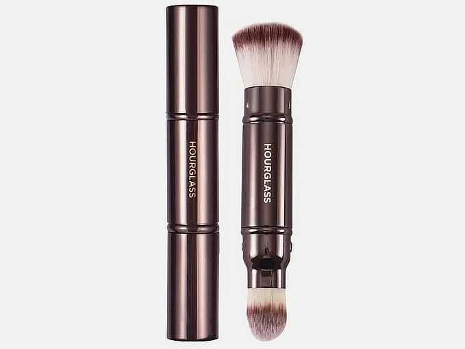 Hourglass pędzel do podkładu Retractable Double Ended Complexion Brush