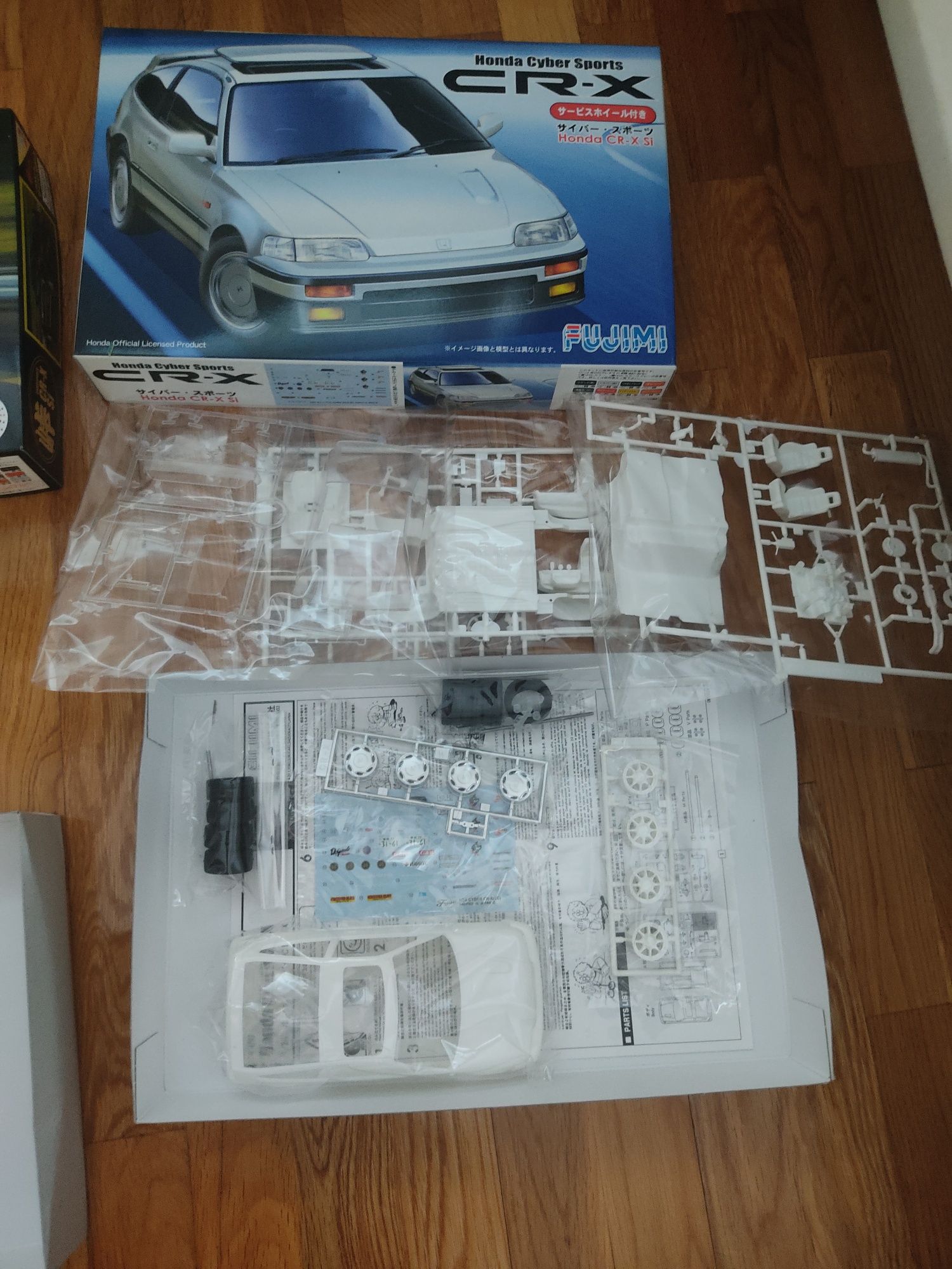 Kit de modelismo Fujimi Honda CR-X