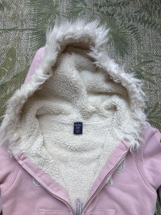 Casaco com capuz de menina - BabyGap - Tamanho 2 anos