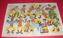 S.L. BENFICA - Campeão Nacional 54 / 55 (Rara Separata A3 do MA)