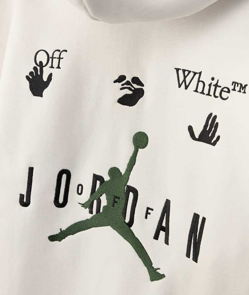 Толстовка  Nike Jordan Hoodie x Off-White 100% оригинал M