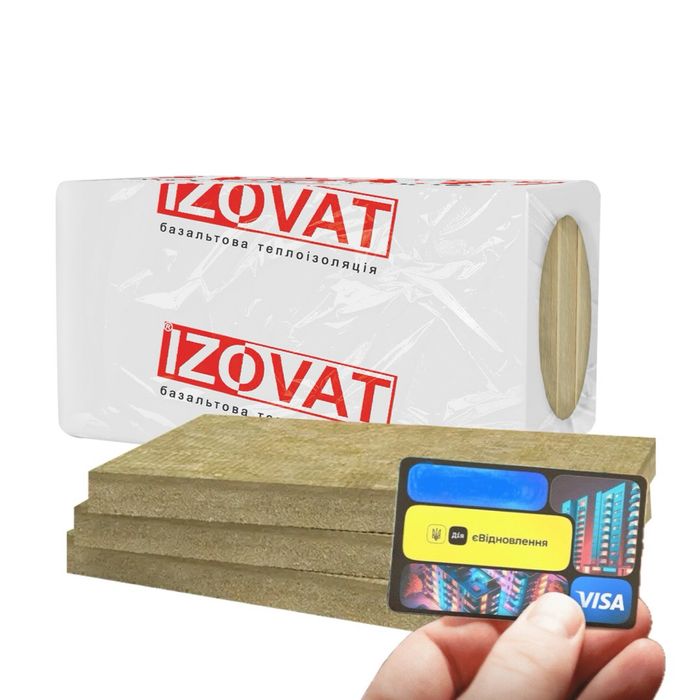 Мінеральна вата, мінвата, Izovat 30, 45, 80, 135.. щільність