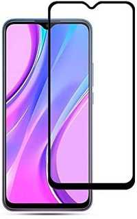 Szkło Hartowane  Na Cały Ekran Z Ramką Do Xiaomi Redmi 9 Czarny