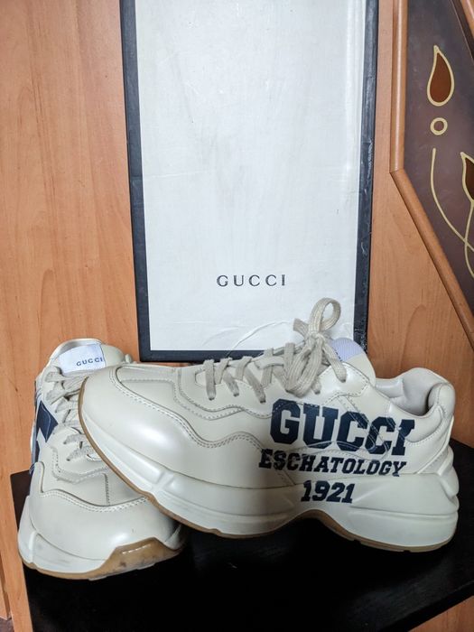 Gucci Rhyton 38р шкіра бежеві 
Rhyton