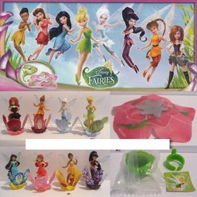 Bonecos Kinder surpresa Coleção Disney Fadas princesa fada fairies