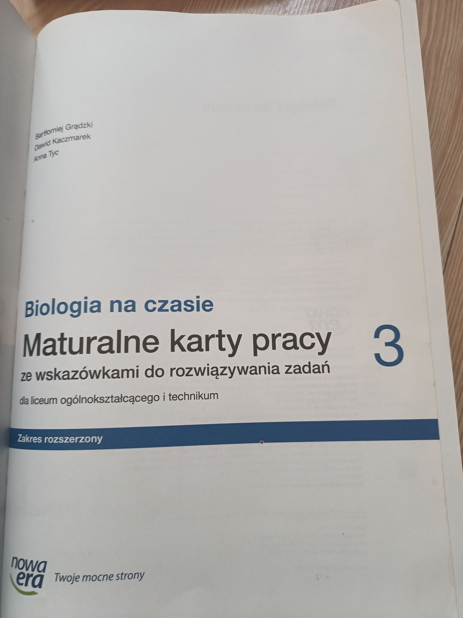 Biologia na czasie maturalne karty pracy 3