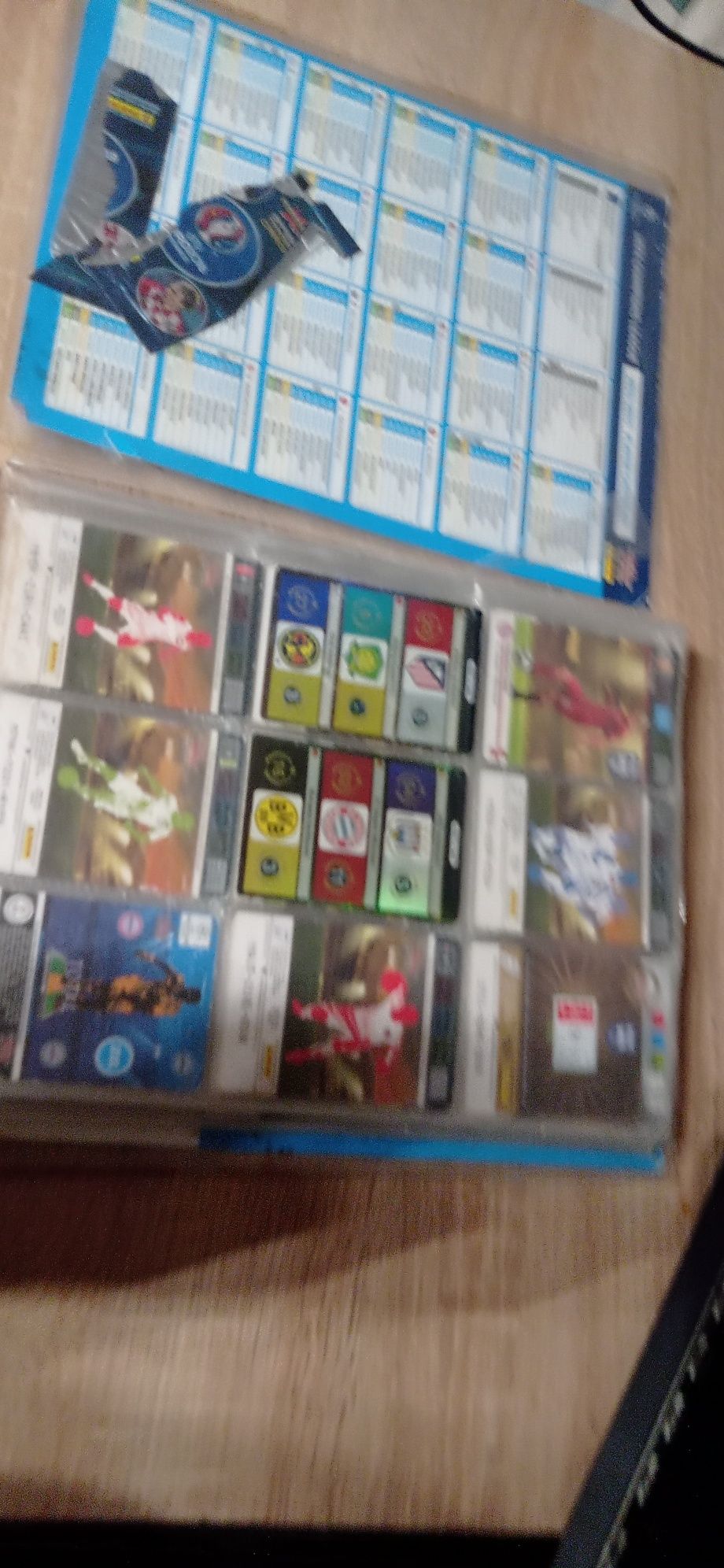 Album kart piłkarskich 2014,2015,2016