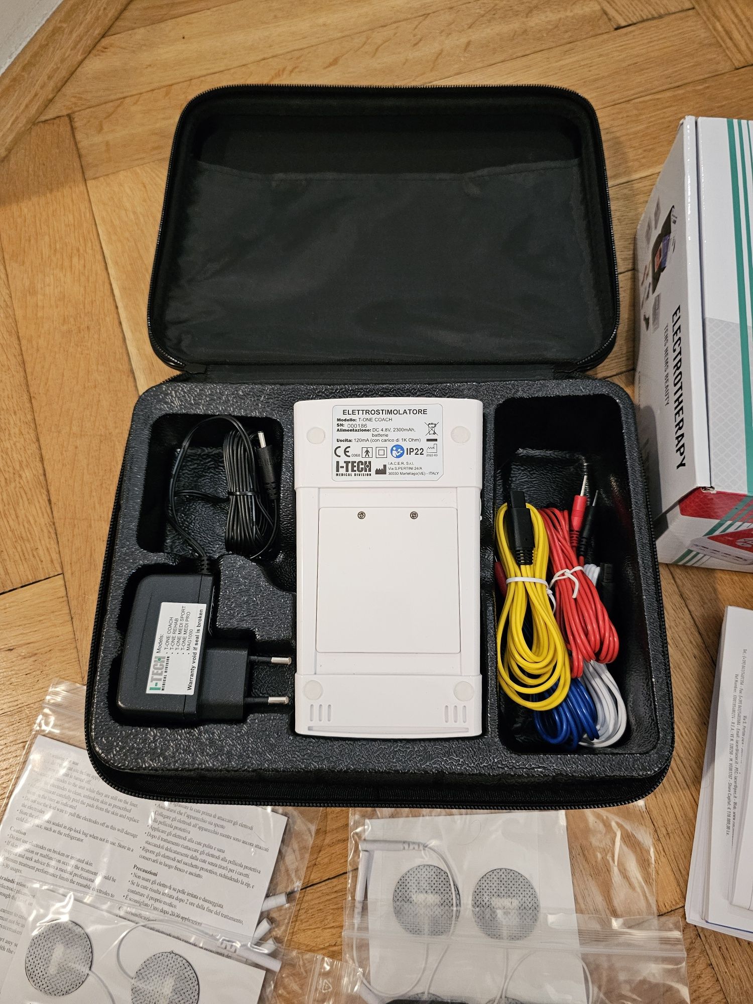 Nowy I-Tech T-One Coach Przenośny Aparat Do Elektroterapii Itech Tone